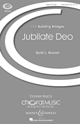 Jubilate Deo SAB choral sheet music cover